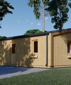 Fritidshus NICOLE 68 m² (44 mm + träbeklädnad)