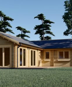 Blockhus PAULA (44+44 mm), 129 m²