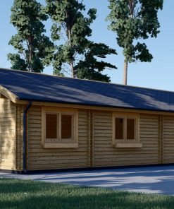Blockhus PAULA (44+44 mm), 129 m²