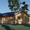 Blockhus PAULA (44+44 mm), 129 m²