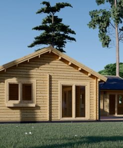 Blockhus PAULA (44+44 mm), 129 m²