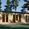 Fritidshus SELENE 63 m² (44 mm + träbeklädnad)