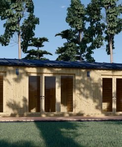Fritidshus SELENE 63 m² (44 mm + träbeklädnad)