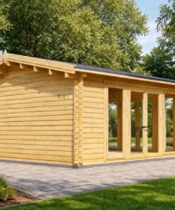 Attefallshus MIA (44 mm), 5,5 × 5,5 m, 30 m²