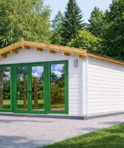 Attefallshus MIA (44 mm), 5,5 × 5,5 m, 30 m²