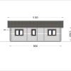 Timmerstuga ALICE (44 + 44mm), 72 m²