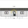 Timmerstuga ANICA (44 + 44mm) , 71 m²