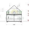 Timmerstuga ASTRID 120 m² (44 mm + 19 mm träbeklädnad)