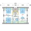 Timmerstuga ASTRID 120 m² (44 mm + 19 mm träbeklädnad)