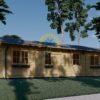 Timmerstuga AVON (66 mm), 6×15 m, 90 m² 