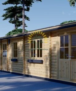 Fritidshus BRIGHTON (66 mm), 90 m²