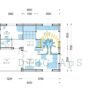 Timmerstuga DORIS (44+44 mm), 80 m²