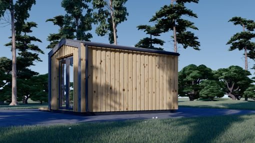 Friggebod EMMY 12 m² (34 mm + 19 mm träbeklädnad)
