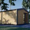 Attefallshus EMMY 20 m² (34 mm + 19 mm träbeklädnad)