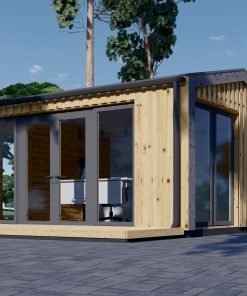 Attefallshus EMMY 20 m² (34 mm + 19 mm träbeklädnad)