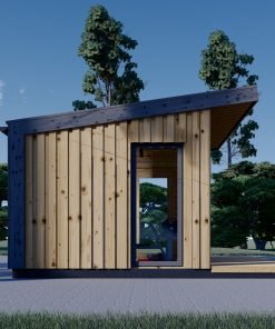 Friggebod EVELIN 12 m² (34 mm + 19 mm träbeklädnad)