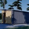 Friggebod EVELIN 15 m² (34 mm + 19 mm träbeklädnad)