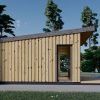 Friggebod EVELIN 20 m² (34 mm + 19 mm träbeklädnad)