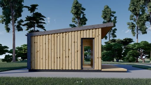 Friggebod EVELIN 20 m² (34 mm + 19 mm träbeklädnad)
