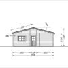 Timmerstuga JULIA (44+44 mm), 103 m²