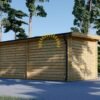 Friggebod med Terrass LARISSA (28 mm), 7 m² + 7 m²