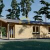 Fritidshus MEGAN (66 mm), 60 m²