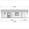 Fritidshus MEGAN (66 mm), 60 m²