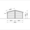 Fritidshus MEGAN (66 mm), 60 m²