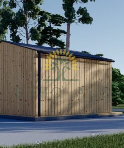 Friggebod PIA 12 m² (34 mm + 19 mm träbeklädnad)