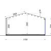 Friggebod PIA 25 m² (34 mm + 19 mm träbeklädnad)