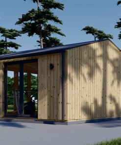 Friggebod PIA 25 m² (34 mm + 19 mm träbeklädnad)