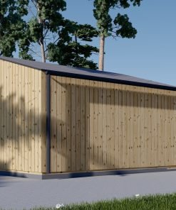 Friggebod PIA 25 m² (34 mm + 19 mm träbeklädnad)