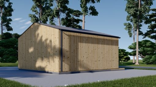 Friggebod PIA 25 m² (34 mm + 19 mm träbeklädnad)