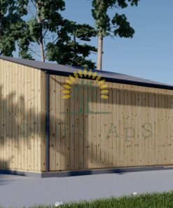 Friggebod PIA 25 m² (34 mm + 19 mm träbeklädnad)