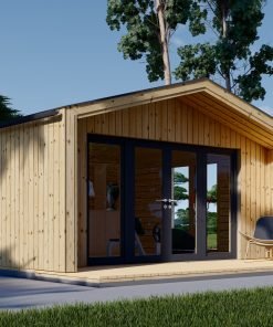 Friggebod PIA 25 m² (34 mm + 19 mm träbeklädnad)