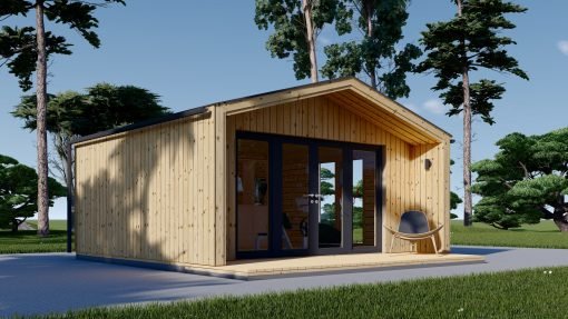 Friggebod PIA 25 m² (34 mm + 19 mm träbeklädnad)