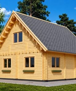 Trähus i två våningar 80 m² DORIS