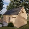 Attefallshus med loft Scandi 3,7 m x 5,4 m 44mm