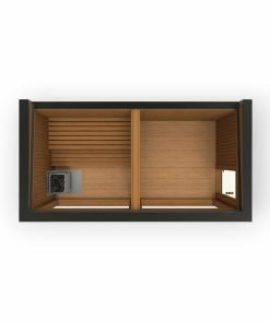 Lyxig bastu 2.3 m x 5.4 m