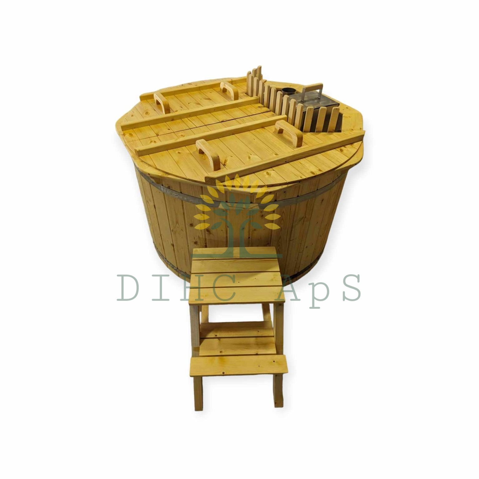 Badtunna trä i högkvalitativt