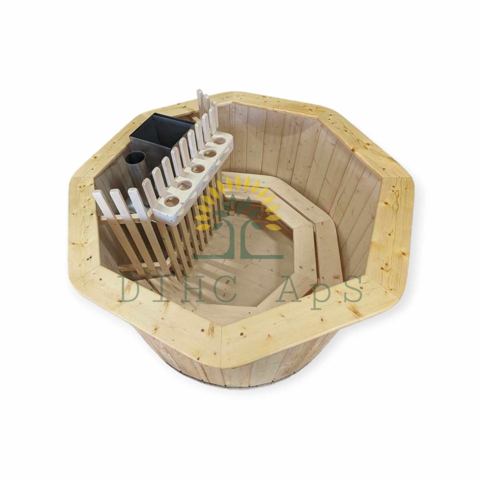 Badtunna trä i högkvalitativt