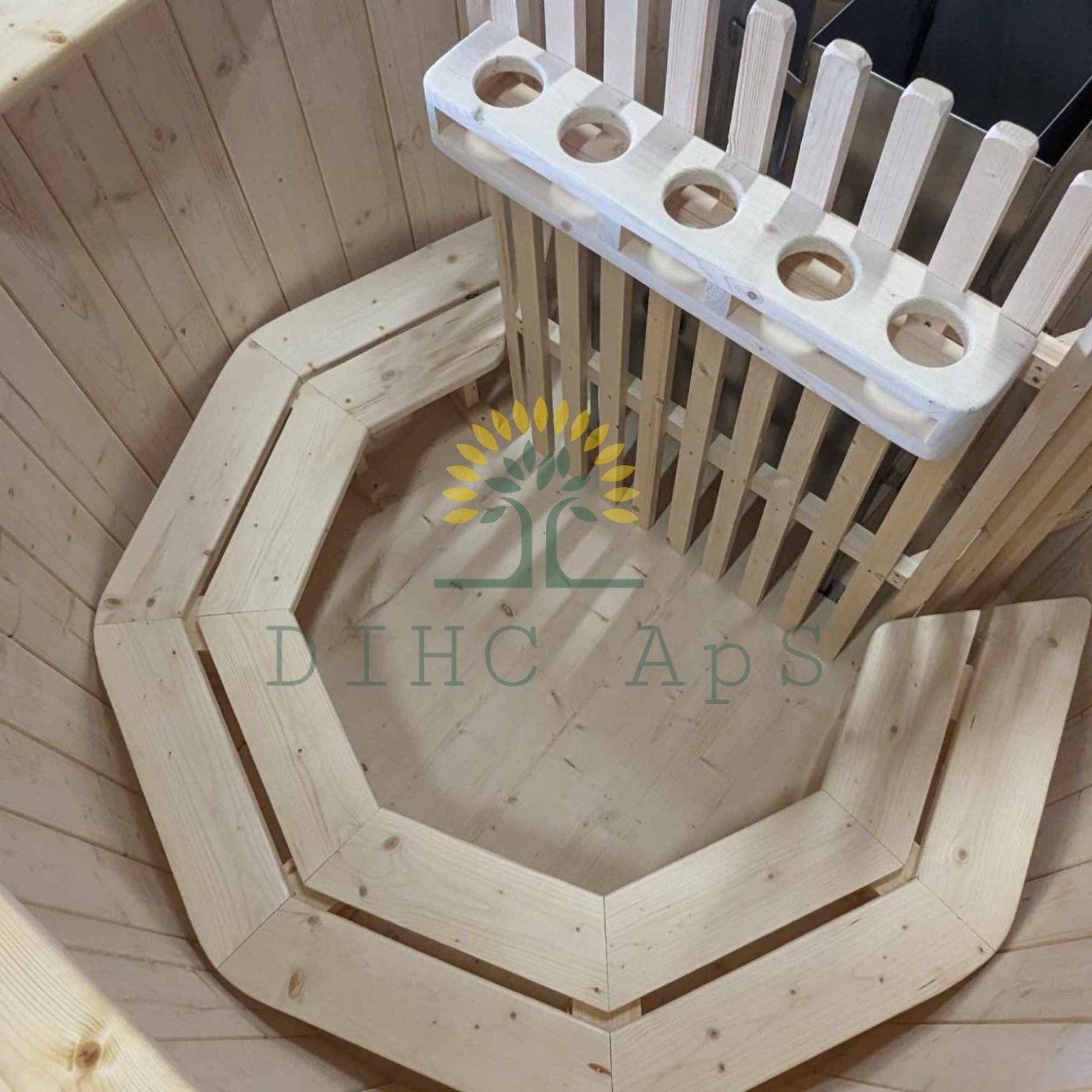 Badtunna trä i högkvalitativt