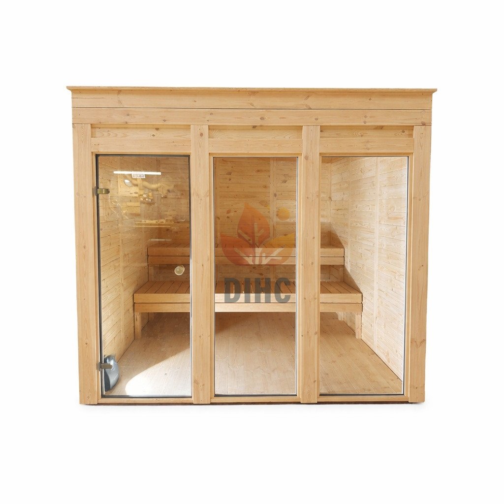 Eco sauna 2.4 x 2.4 m