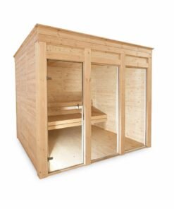 Eco sauna 2.4 x 2.4 m