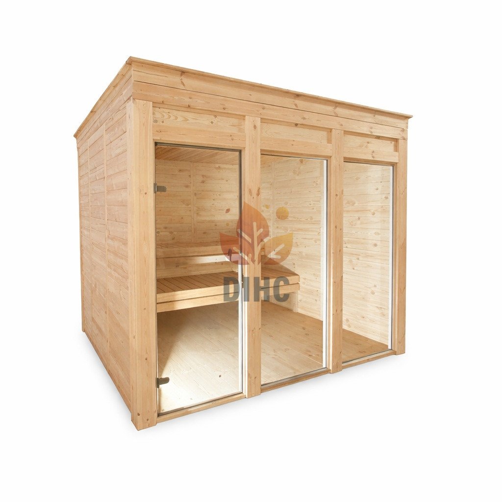 Eco sauna 2.4 x 2.4 m