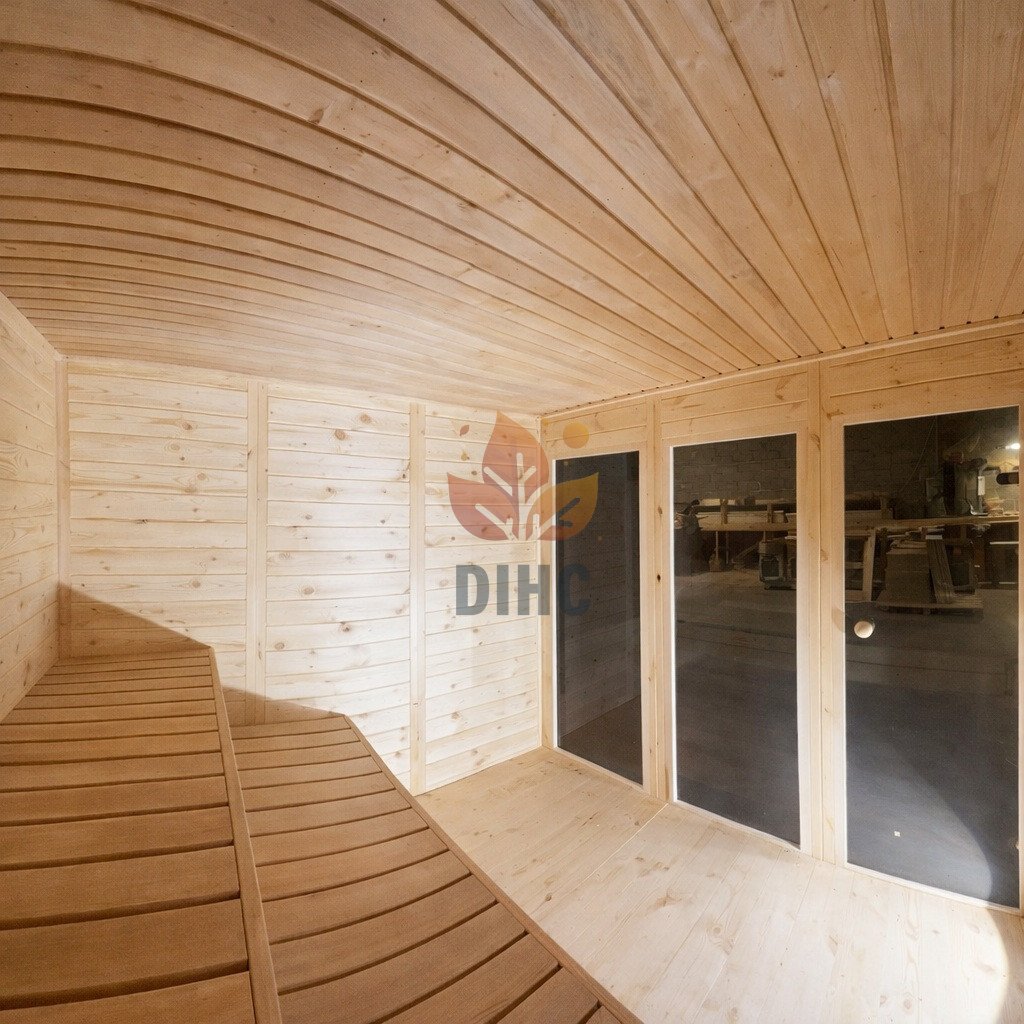 Eco sauna 2.4 x 2.4 m