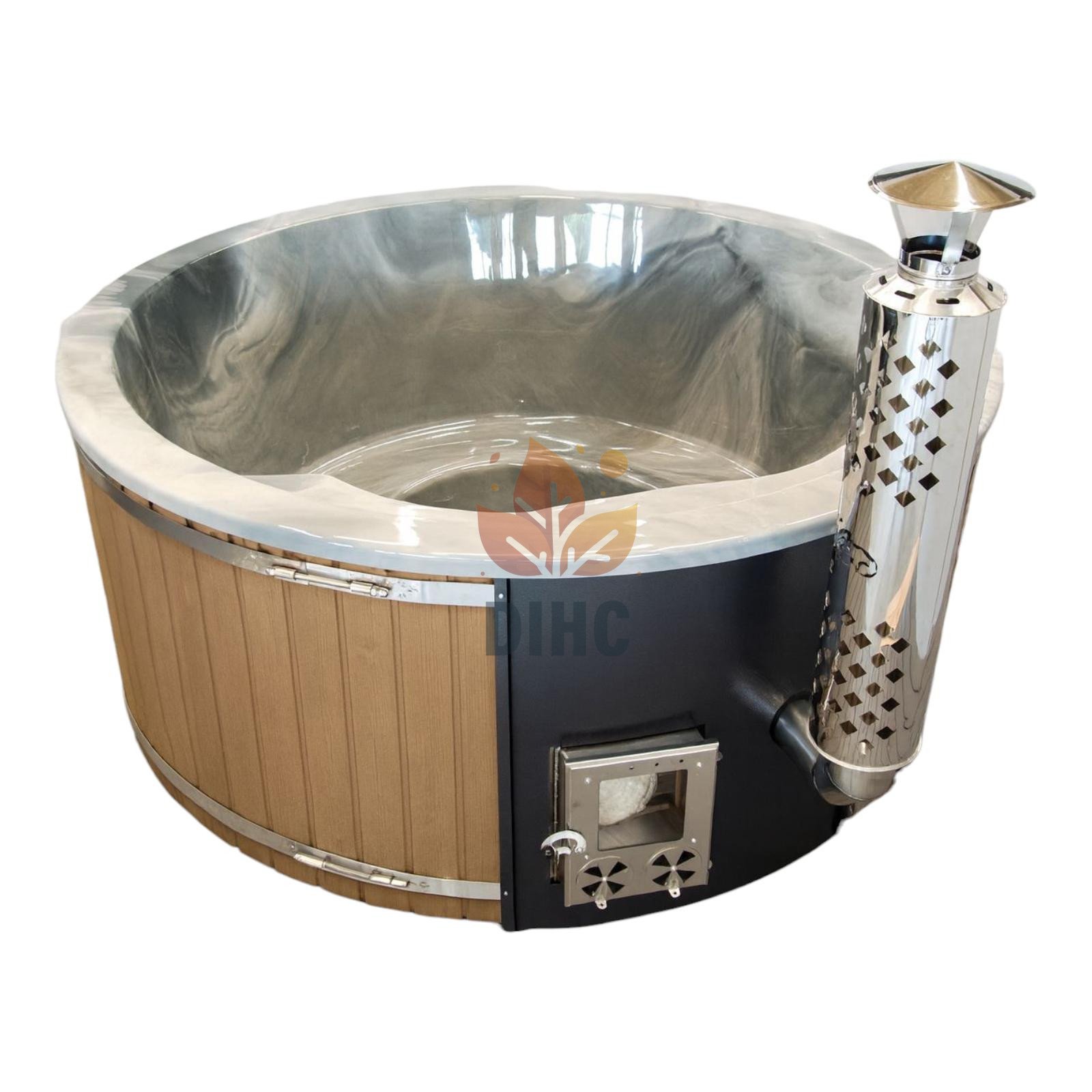 Badtunna med akrylinsats Ø1.8 / Ø2 m