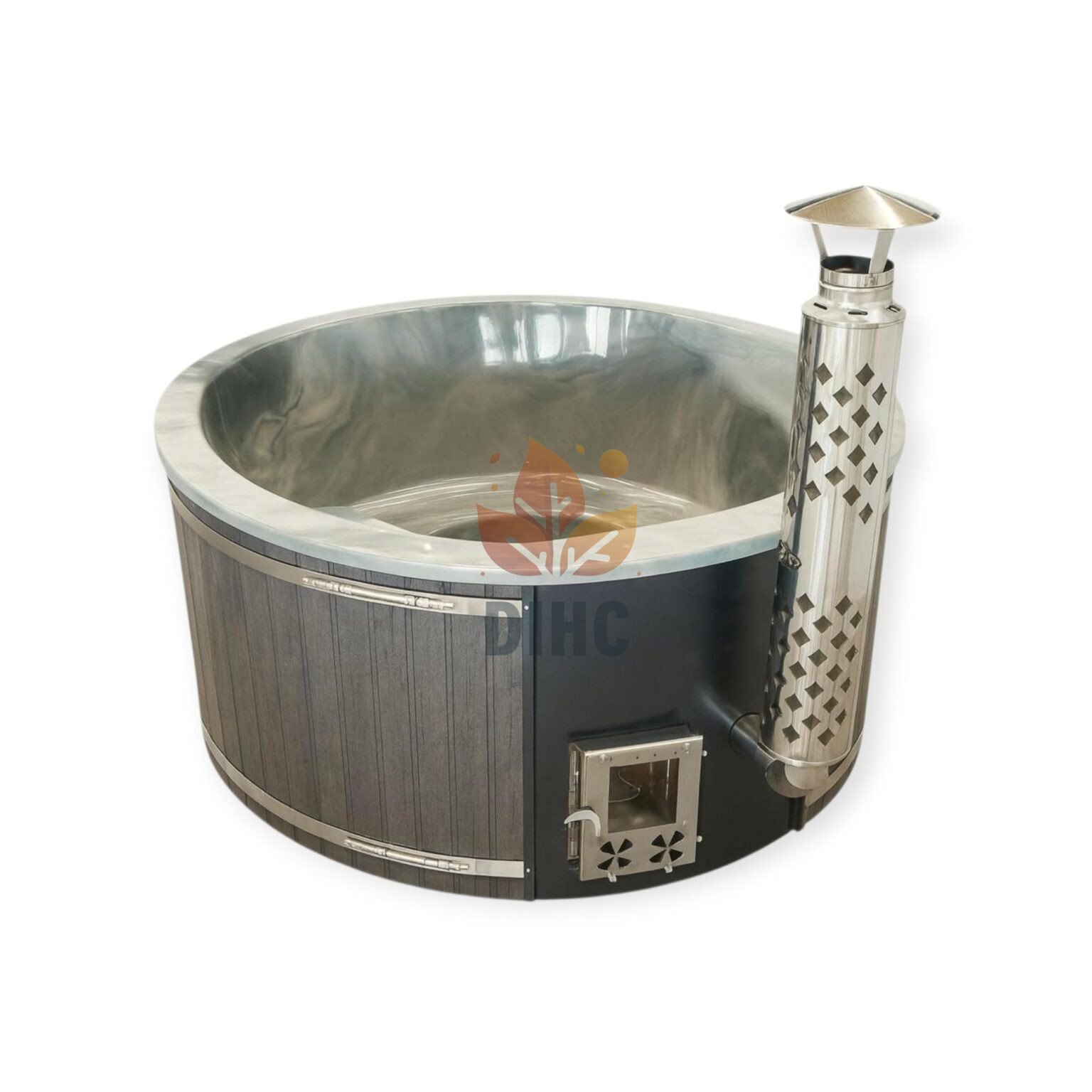 Badtunna med akrylindsats Ø1.8 / Ø2 m