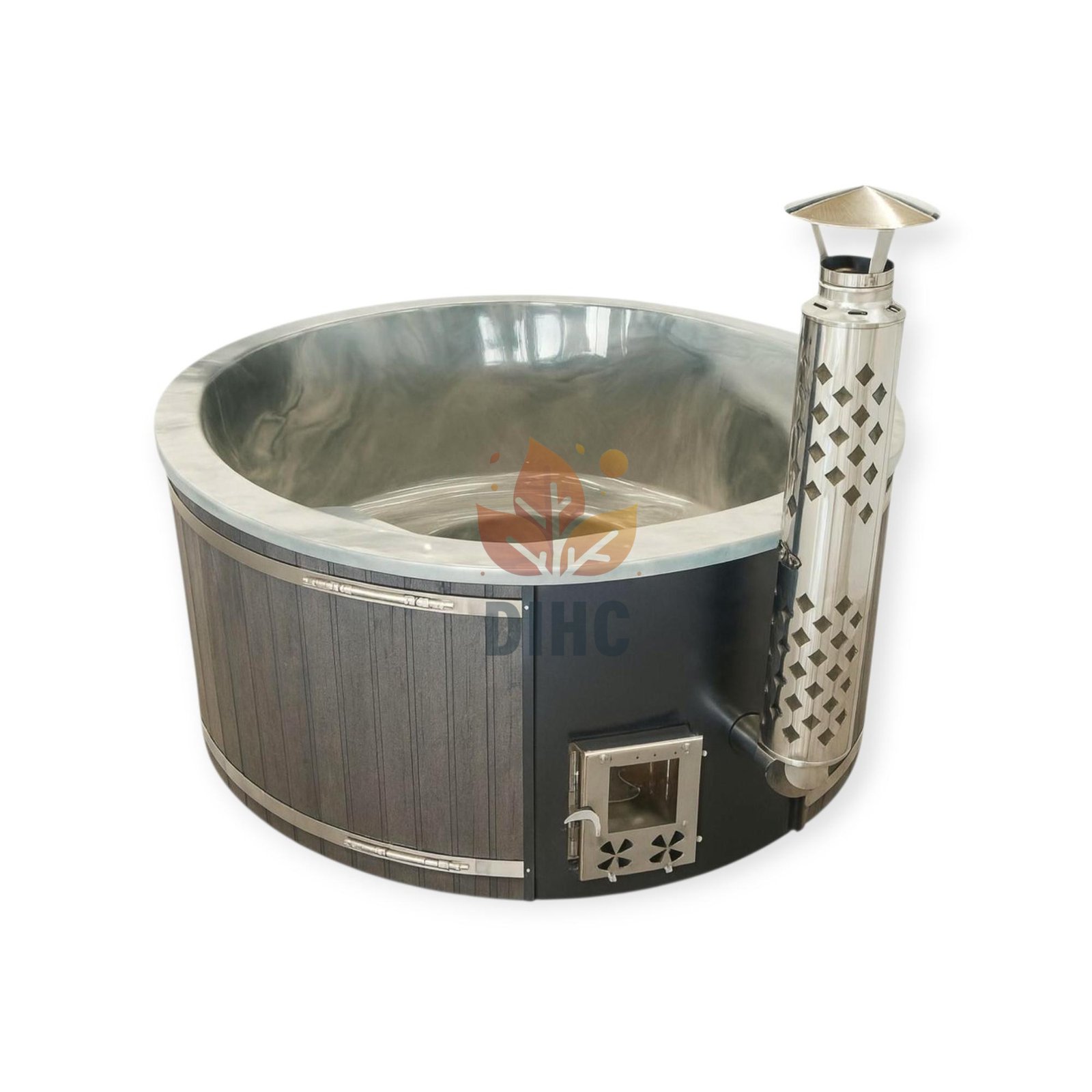 Badtunna med akrylindsats Ø1.8 / Ø2 m