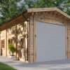 Garage för Camper (44 mm), 4×8 m, 32 m²